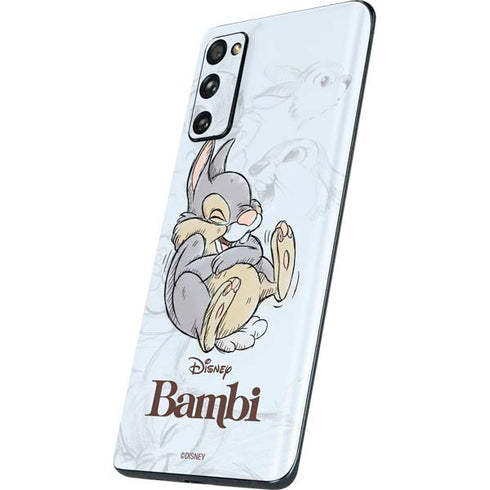 Disney Bambi Thumper Sketched portrait Galaxy S20 Fan Edition Skin